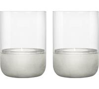 blomus Photophore set CALMA gris
