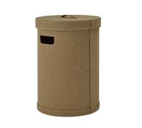 Blomus SAHLA Panier à linge - 35x35x51 - similicuir - marron 67227