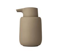 blomus Distributeur de savon Sono en céramique Ø8.5 cm Marron