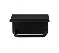 blomus Support pour papier toilette avec étagère Modo Black