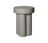 Blomus TORU tabouret - 44x33x33cm - céramique - grand - Elephant skin 67123