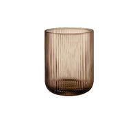 blomus Ven 66251 Photophore Taille S, Marron Chaud, élégant accroche-Regard comme photophore ou Vase, Couleur café