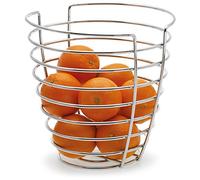 Blomus Wires / 68480 Corbeille à fruits Hauteur 24 cm, Argent
