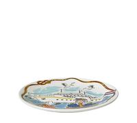 Blond Amsterdam Assiette à petit-déjeuner 18 cm « SS Rotterdam - Holland-Amerika Lijn » Assiette en céramique avec design nostalgique de bateau de croisière