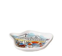 Blond Amsterdam Assiette Petit Four « Holland-Amerika Lijn » - Mini bol maritime en forme de bateau avec design SS Rotterdam