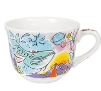 Blond Amsterdam Bol à soupe avec anse 14 cm - Collection Symbolica x Efteling - Motif Palais des Fantaisies - Vaisselle féerique enfant