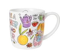 Blond Amsterdam Mug cappuccino 0,5L Cadeau spécial « Tu es une maman comme aucune autre » - Design coloré et tendre - Idéal pour café, thé ou infusion - Vaisselle en céramique festive