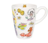 Blond Amsterdam Mug XL 0,5 L Efteling Le Loup et les Sept Chevreaux - Grande tasse en céramique avec contes variés : Six Cygnes, Hans, Roodkapje et plus encore
