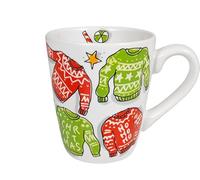Blond Amsterdam Tasse 0,35L Noël Holly Jolly - Motifs de pulls de Noël - Cadeau festif - Thé ou café