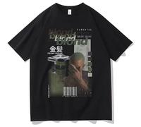 Blond Frank Ocean Hip Hop Tshirt Summer Men Women Fashion Loose T-Shirt Short Sleeve Regular Men's Cotton T Shirt Tops Black M