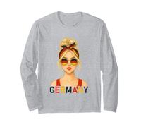 Blond German Girl Germany Flag German Girlfriend Wife Manche Longue