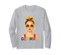 Blond German Girl Germany Flag German Girlfriend Wife Manche Longue