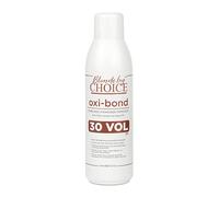 Blonde By Choice Oxibond 30 Vol Developer Enrichi en peroxyde d'hydrogène à 9 % kératine, huile d'argan et acides aminés Mélange de poudre décolorante et peroxyde pour améliorer la coloration ou la