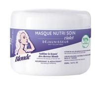 Blonde Masque Nutrition Soin Violet Déjaunisseur Nourrissant Et Adoucissant