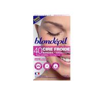 BLONDEPIL 20 bandes de cire froide Haute Performance - Pour visage