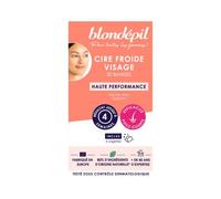 Blondépil Cire froide haute performance visage x20 bandes