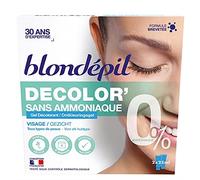 BLONDEPIL - Decolor' Sans Ammoniaque pour Épilation Visage - Gel Décolorant 2x25ml pour une Épilation Douce et Éclatante - Formule Sans Ammoniaque - Lot De 3 - Vendu Par Lot