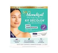 BLONDEPIL - Gel Décolorant Visage Douceur Sans Ammoniaque, 2 x 25ml - Lot De 3