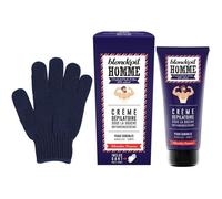 Blondépil - CRÈME DÉPILATOIRE & GANT GOMMANT - Aisselles et Corps Rasage 200 ml male