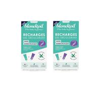 Blondépil - Lot 2 Recharges Decolor Sans Ammoniaque, Creme decolorante visage et corps. Peaux sensibles, Ultra rapide, Crème épilatoire femme Made in France, 89% d’ingrédients d’origine naturelle.