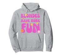 Blondes Have More Fun Coloration de cheveux amusante rétro teinte blonde Sweat à Capuche
