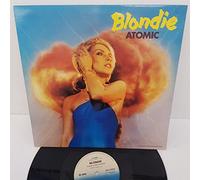BLONDIE - Atomic, 12" single, limited edition. B side: Die Young Stay Pretty, Heroes. CHS 12 2410, blue CHRYSALIS label