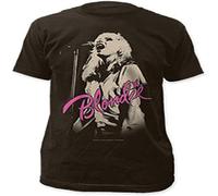Blondie Mic Fitted Jersey Tee S