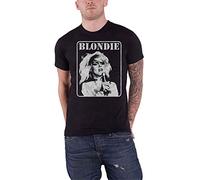 ROCK OFF Blondie T Shirt Presente Affiche Band Logo Debbie Harry Nouveau Officiel Homme Size L