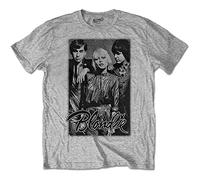 Blondie - T-Shirt # XL Unisex Grey # Band Promo [Import]