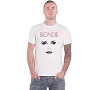Blondie - T-Shirt # XXL Unisex White # Staredown [Import]