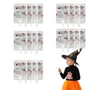 Blood Bags for Drinks - 20 Pack Halloween Blood Bag Drink Pouches, Energy Drink Container 5 fl.oz, Vampire Accessories, Hospital Halloween Decorations, Nurse Graduation Party Props for Halloweens Vamp