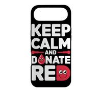 Blood Donor Hero Save Lives Community Service Blood Drive Coque pour iPhone Air