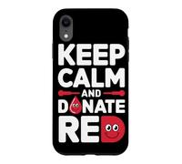 Blood Donor Hero Save Lives Community Service Blood Drive Coque pour iPhone XR