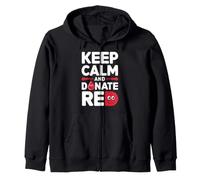Blood Donor Hero Save Lives Community Service Blood Drive Sweat à Capuche
