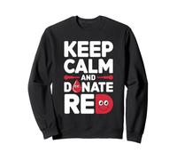 Blood Donor Hero Save Lives Community Service Blood Drive Sweatshirt