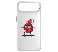 Blood Drop on Skateboard Groupe sanguin 0 Coque pour iPhone Air