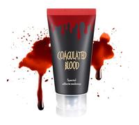Blood Faux Blood-lashable En Gouttes, Halloween Make -Up - Bloods Liquide Réaliste Pour Le Cosplay, L'horreur Et Les Fêtes | Effet Dégoulinant Pour Le Visage, Les Mains Et Vêtements | Maquillage D'
