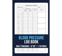 Blood Pressure Log Book: Keep an Eye on your Health: Logbook For Seniors, Adults and Children