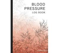 Blood Pressure Log Book • red blood vessels design: Record and monitor your daily blood pressure and heart rate pulse at home. Simple personal tracker ... vessels design on cover. Small pocket size.