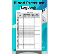 Blood Pressure Log Book | Simple Daily Blood Pressure Log: Easy-to-Use Daily Tracker for Better Heart Health | Record and Monitor Blood Pressure at Home