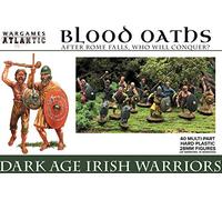 Blood Serments - Dark Age Irish Warriors - 40 (30 guerriers/10 gardiens) - Plastique dur multi-parties (POLYSTYRÈNE à impact élevé) - 28 mm