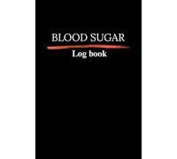 Blood sugar log book: Prick tracker