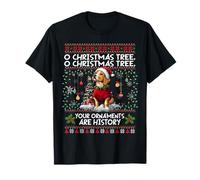 Bloodhound Christmas Tree Decorations Dog Lover Xmas Gifts T-Shirt