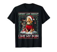 Bloodhound Christmas Tree Decorations Dog Lover Xmas Gifts T-Shirt