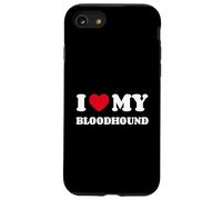 Bloodhounds I Love My Bloodhound Chien de Saint-Hubert Coque pour iPhone SE (2020) / 7/8