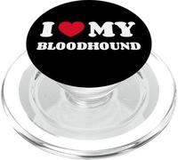 Bloodhounds I Love My Bloodhound Chien de Saint-Hubert PopSockets PopGrip pour MagSafe
