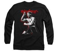 Bloodsport - Rafini (Van Damme) Bloodsport Loud Mouth Unisex Long Sleeve T Shirt, Black, Noir, M Mixte
