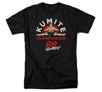 Bloodsport T-Shirt Kumite Retro 80's Men's Adult Regular fit Graphic Tee MGM293 BlackSmall