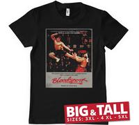 Bloodsport Vintage Poster Big & Tall T-Shirt - 3XL - Noir