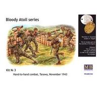 Hand-to-hand Tarawa, November 1943maquette Figurine Hand-to-hand Tarawa, Novembe